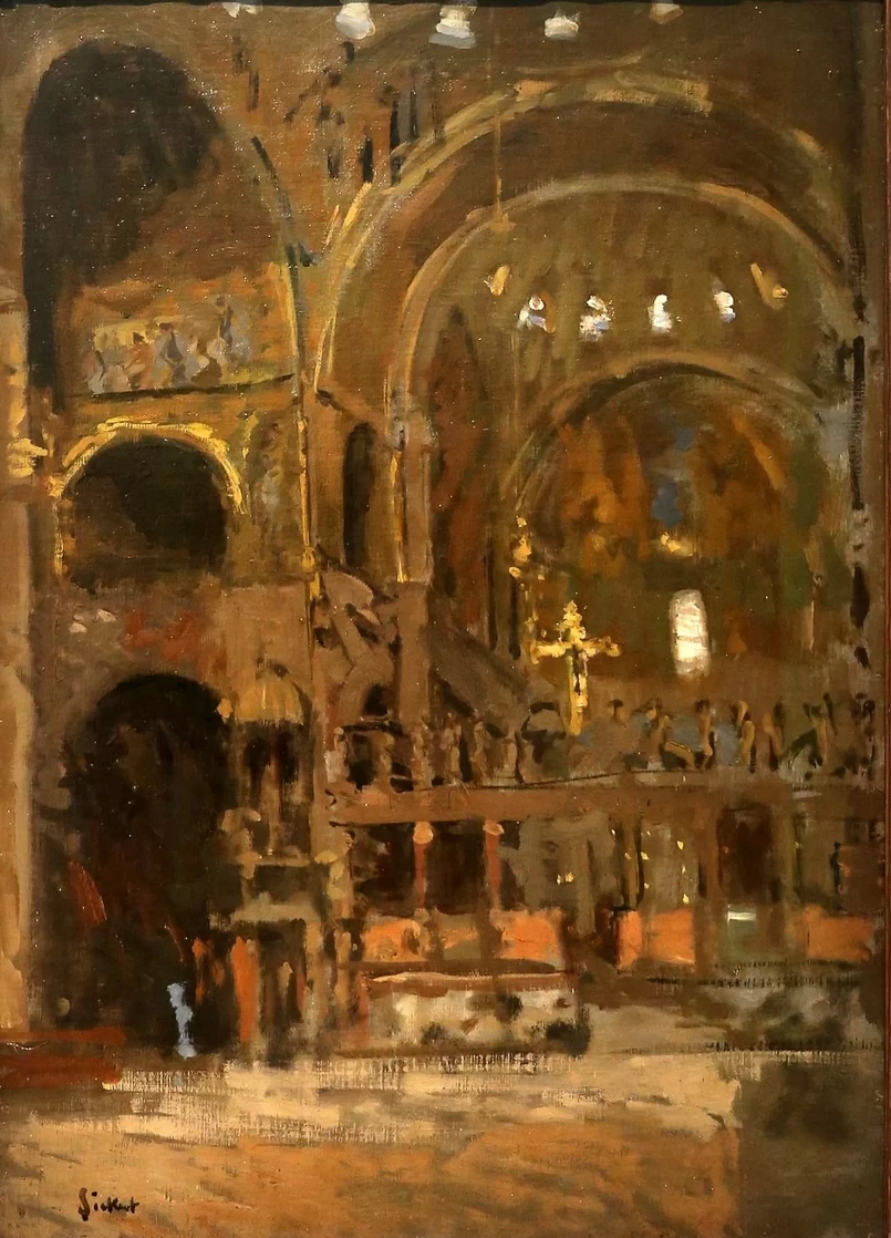 Interno di San Marco a venezia